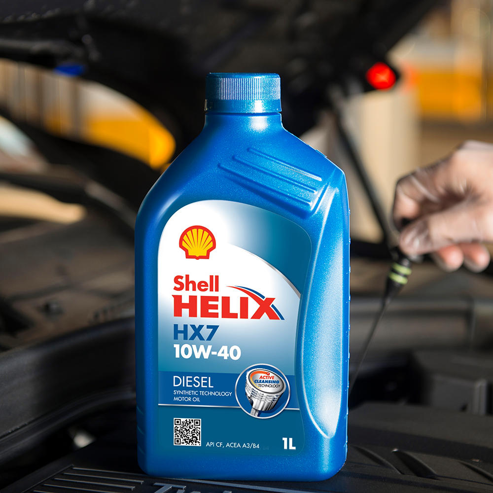 Моторна олива Shell Helix HX7 Diesel 10W-40